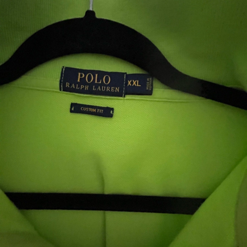 Polo Ralph Lauren Iconic Mesh Polo Shirt Men’s XXL Classic Kelly - Picture 6 of 7